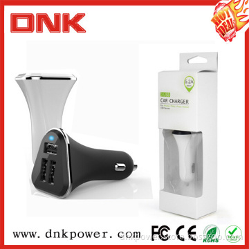 2015 Newest 5V 5.2A/3A Automatic USB Cheap Car Charger